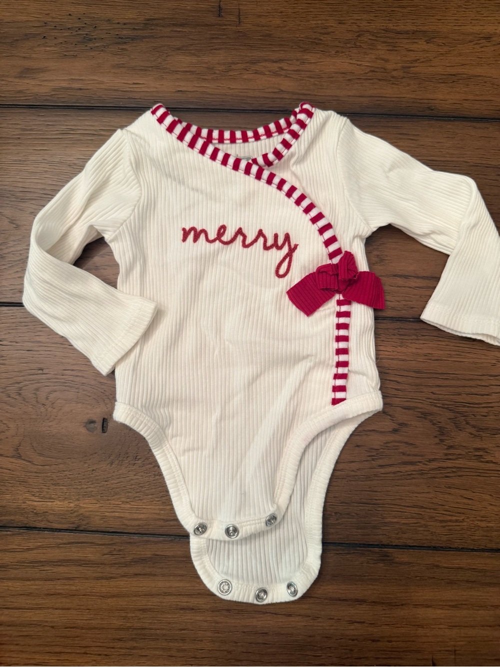 Mud Pie MERRY BABY BODYSUIT